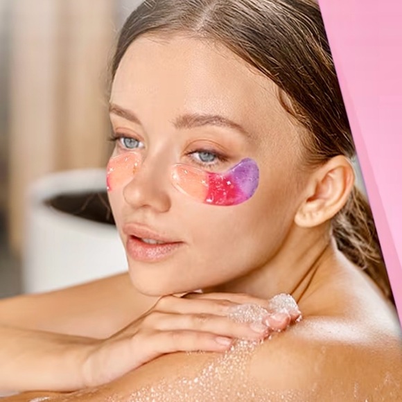 π€©πβ¨ Starry Rainbow Glitter Eye Mask! π¦βοΈ Moisturizing, Caffeine, Natural - Picture 11 of 12